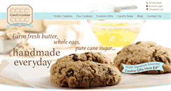 Desktop Screenshot of carolscookies.com